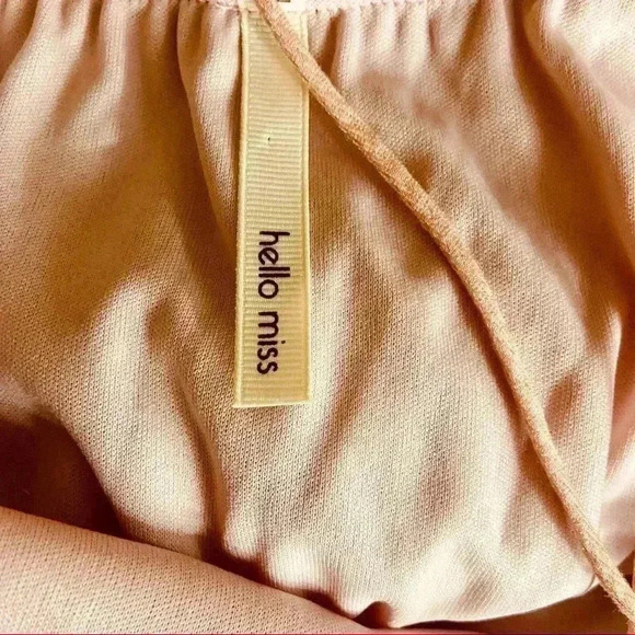 Hello Miss Ruffle Tank Mini Dress Rope Belt - Picture 12 of 12